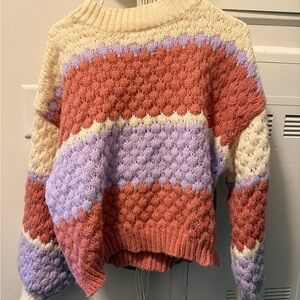 T.J.Maxx Multicolor Knit Women's Sweater